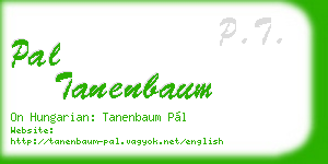 pal tanenbaum business card